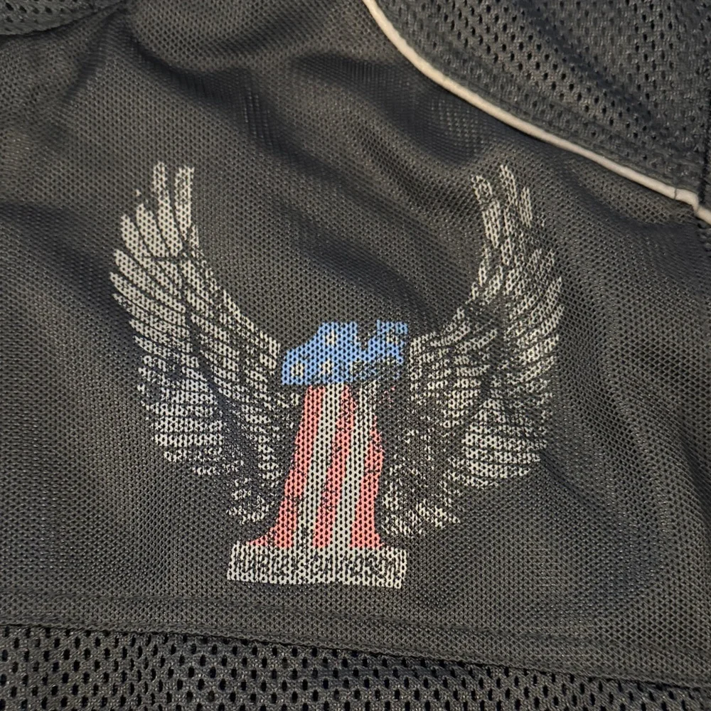 Harley-Davidson Black Mesh Bomber Jacket - Picture 2 of 6